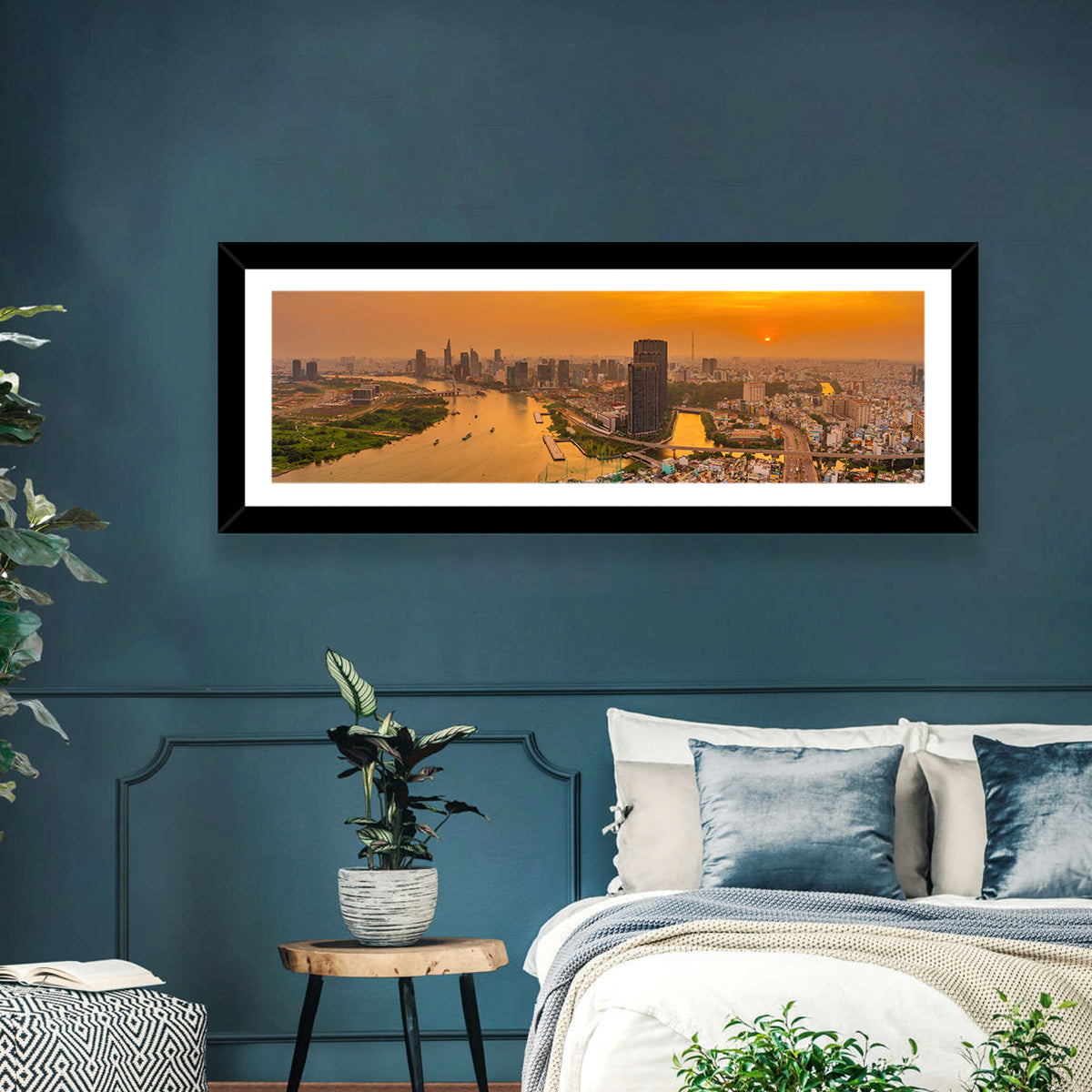 Landmark 81 Golden Hour Skyline Wall Art