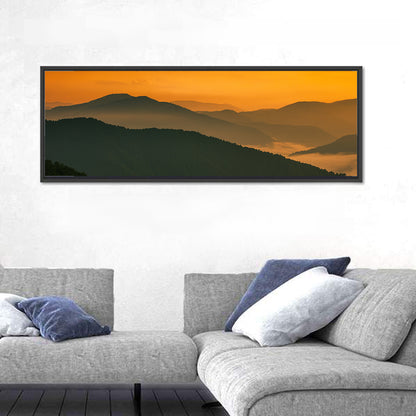 Mountains Valley Wall Art