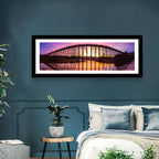 Mon Bridge Sunset, Sangkhlaburi Wall Art