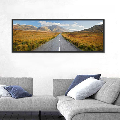 Road to Mountains Wall Art