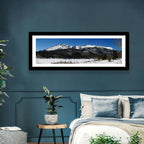 Pikes Peak Winter View Wall Art