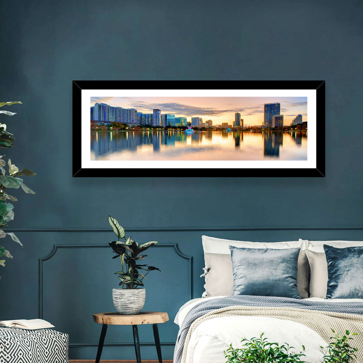 Orlando Skyline Wall Art