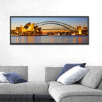 Sydney Harbour Bridge and Opera House Wall Art
