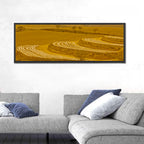 Loess Plateau Terraced Farmland Wall Art