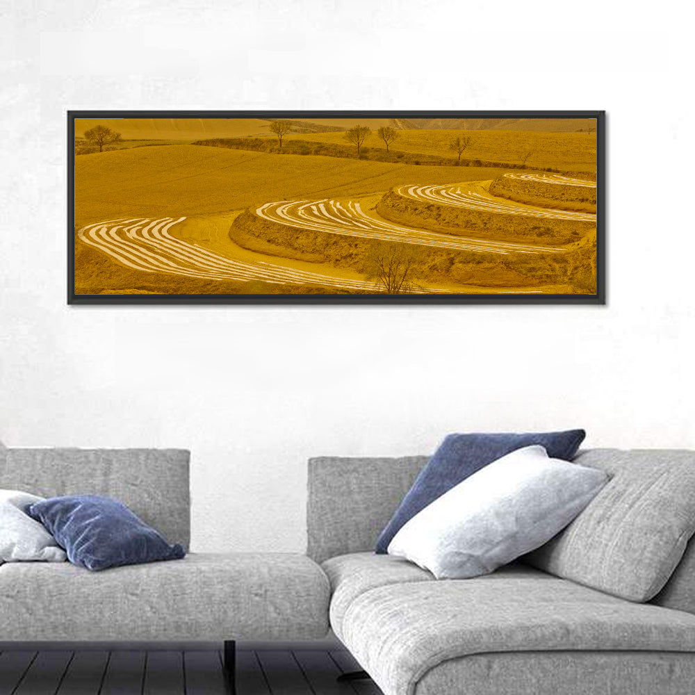 Loess Plateau Terraced Farmland Wall Art