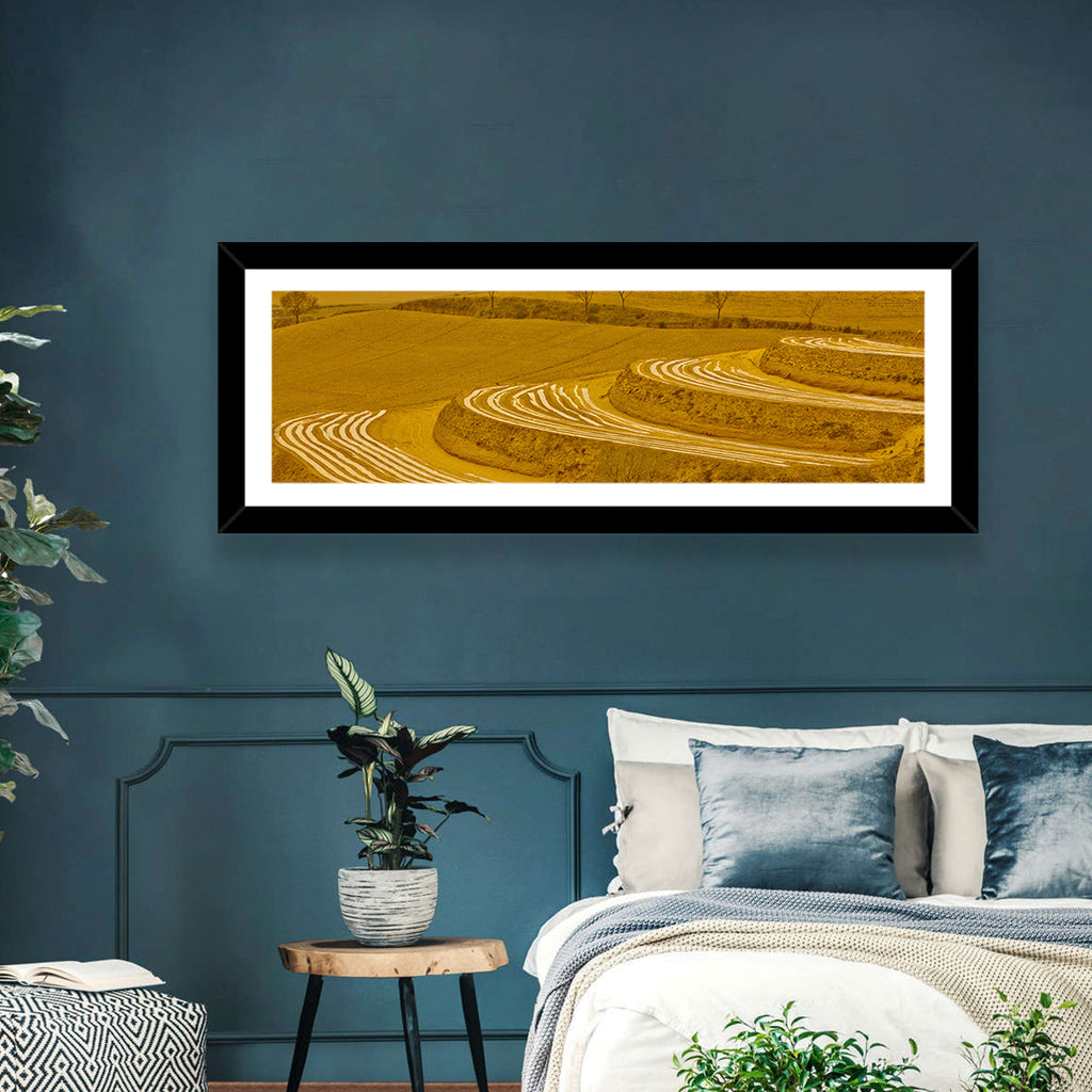 Loess Plateau Terraced Farmland Wall Art