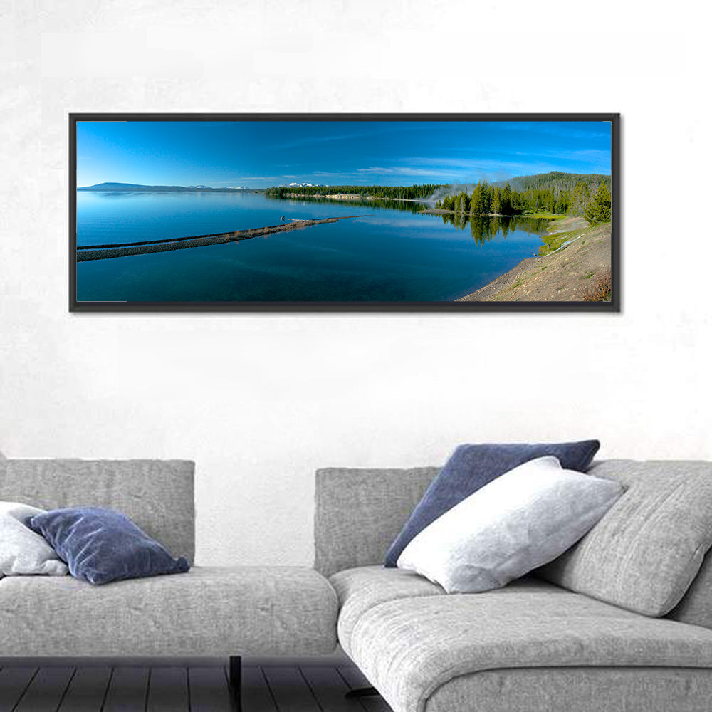 Yellowstone Lake Shore Wall Art