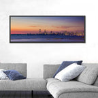 Mumbai Skyline at Dusk Wall Art