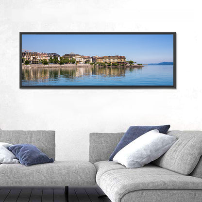 Tranquil Lake Neuchatel Wall Art