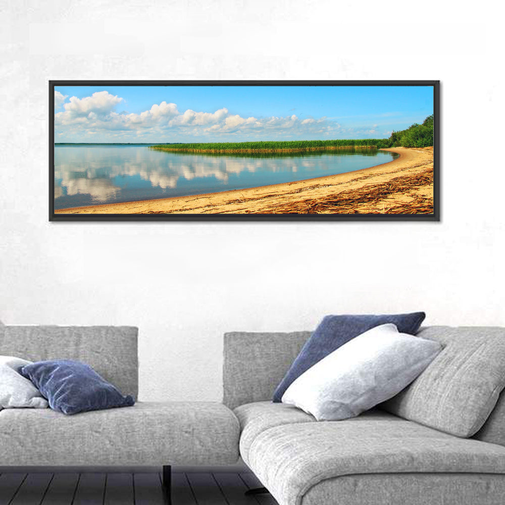 Lake Pskov Shoreline Wall Art