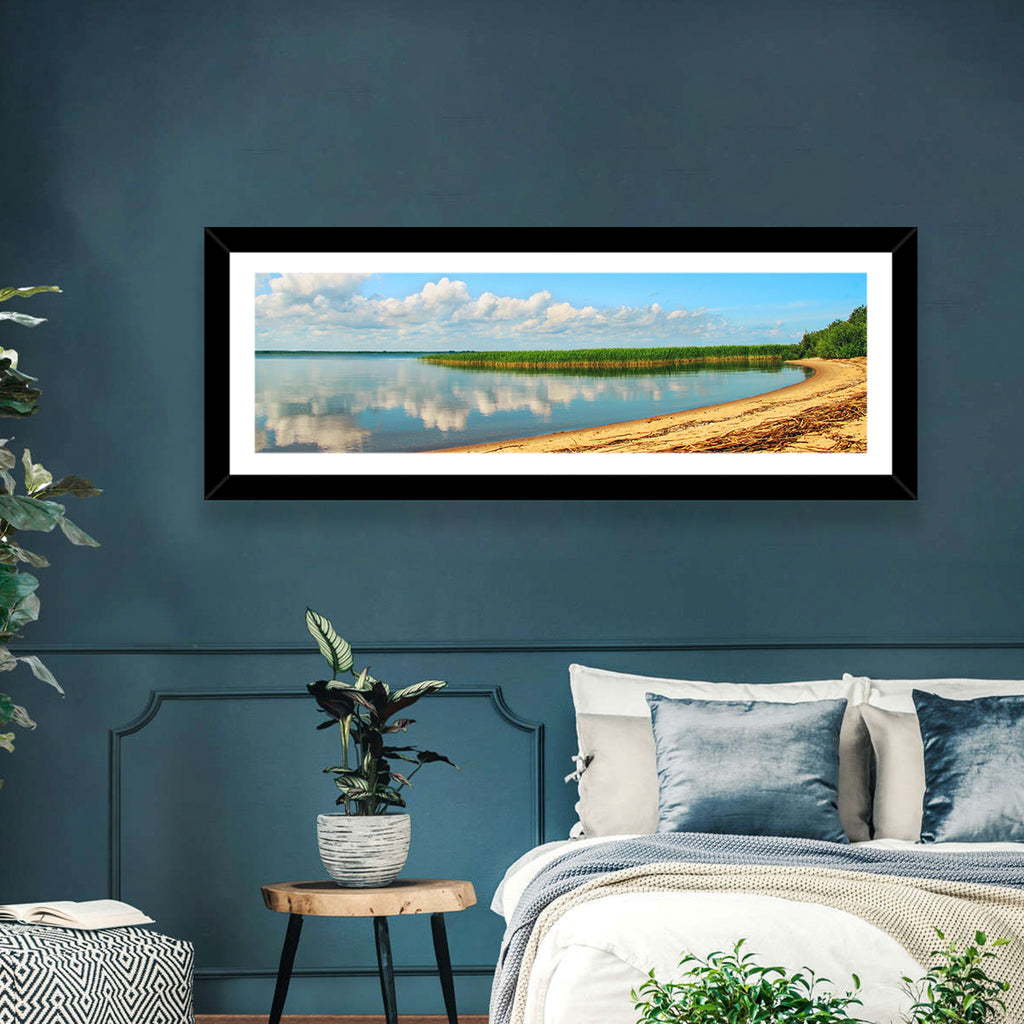 Lake Pskov Shoreline Wall Art