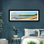 Lake Pskov Shoreline Wall Art