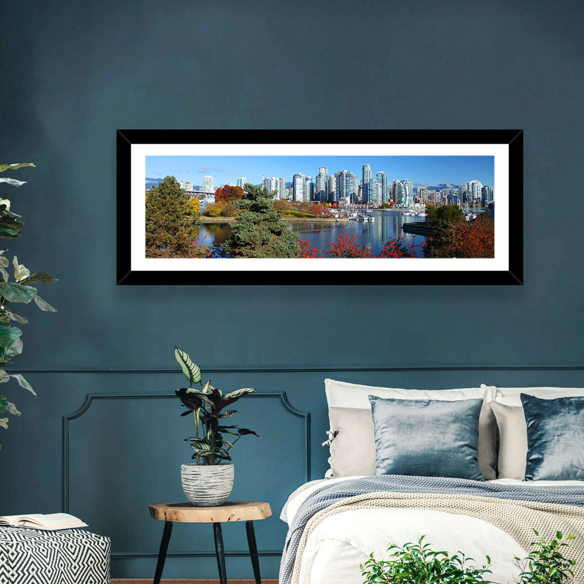 Vancouver Skyline Wall Art