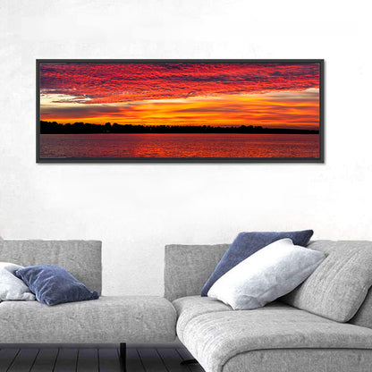 Lake Ijssel Sunset Wall Art