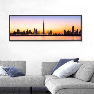 Dubai Skyline Wall Art