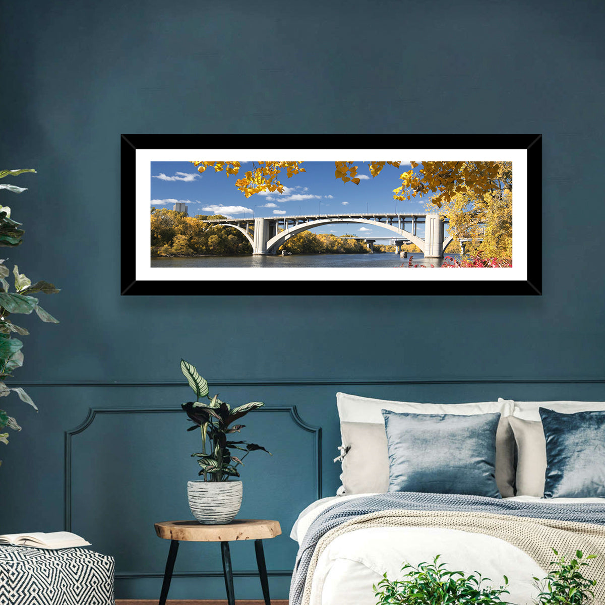 Ford Parkway Bridge Mississippi River Wall Art
