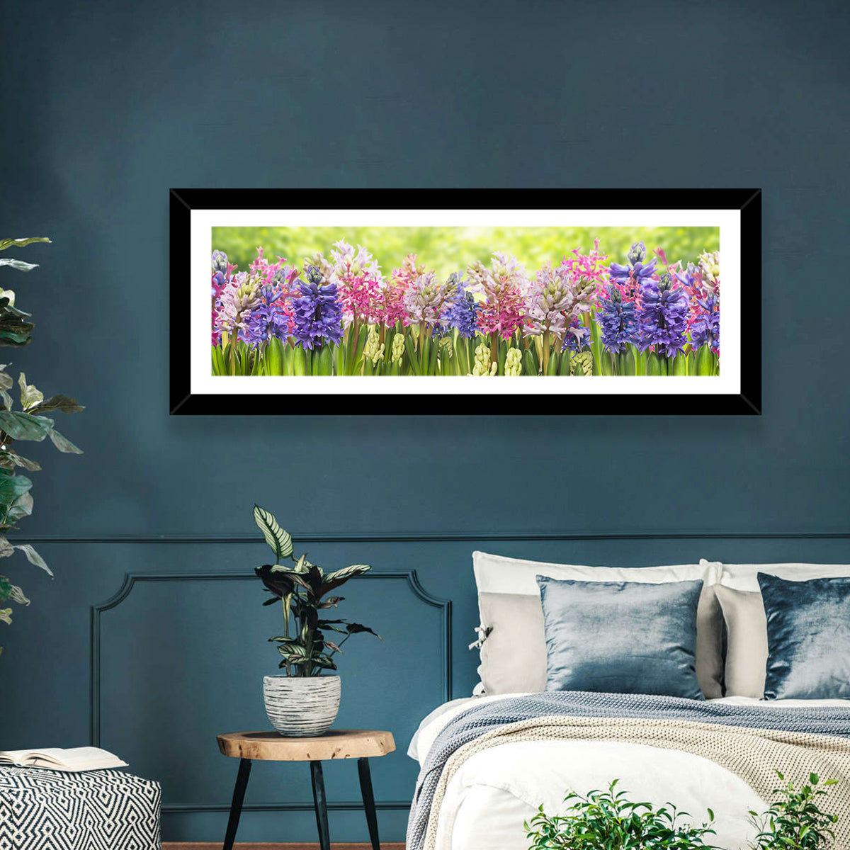 Hyacinths Flowers Wall Art