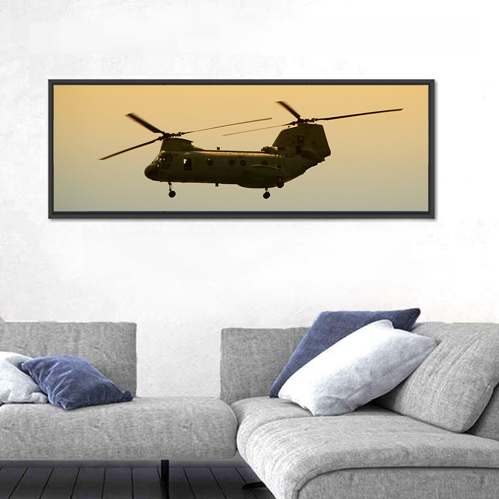 US Apache Helicopter Wall Art