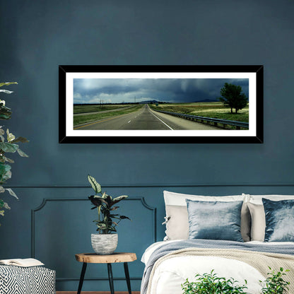 New Mexico Stormy Highway Wall Art