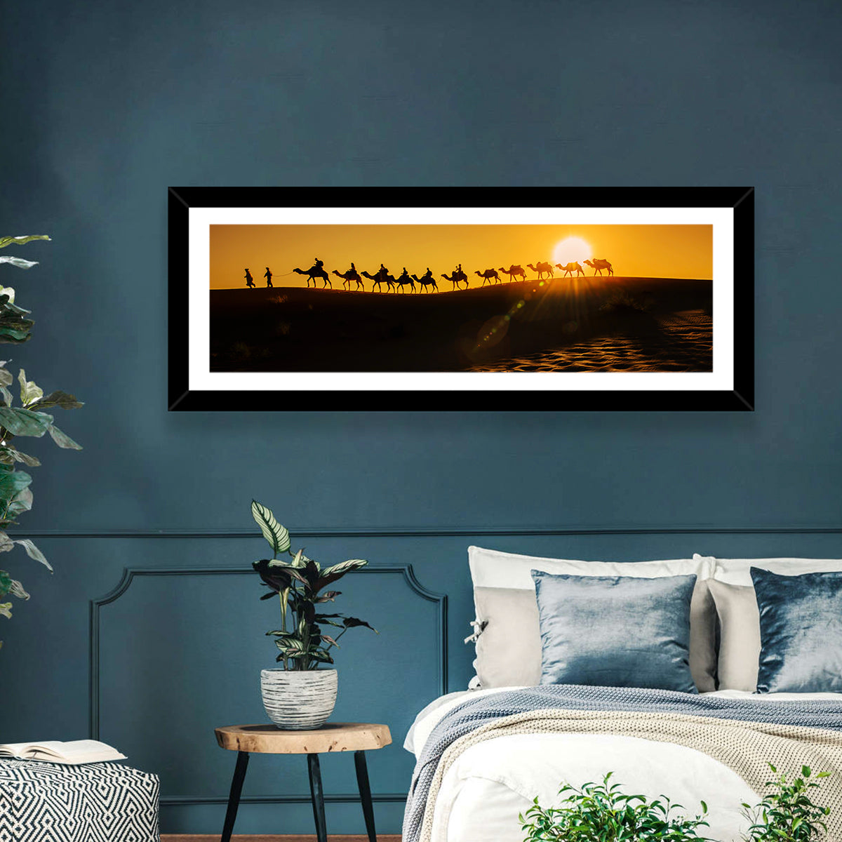Desert Camel Caravan Wall Art