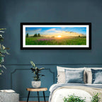 Fireweed Meadow Sunrise Wall Art