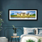 Château De Chambord Reflection Wall Art