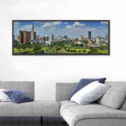 Nairobi Skyline Wall Art