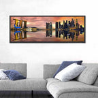 Singapore Marina Bay Skyline Wall Art
