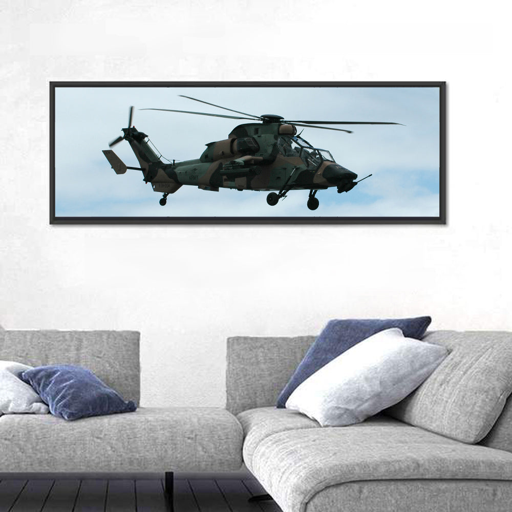 Military Attack Helicopter Wall Art