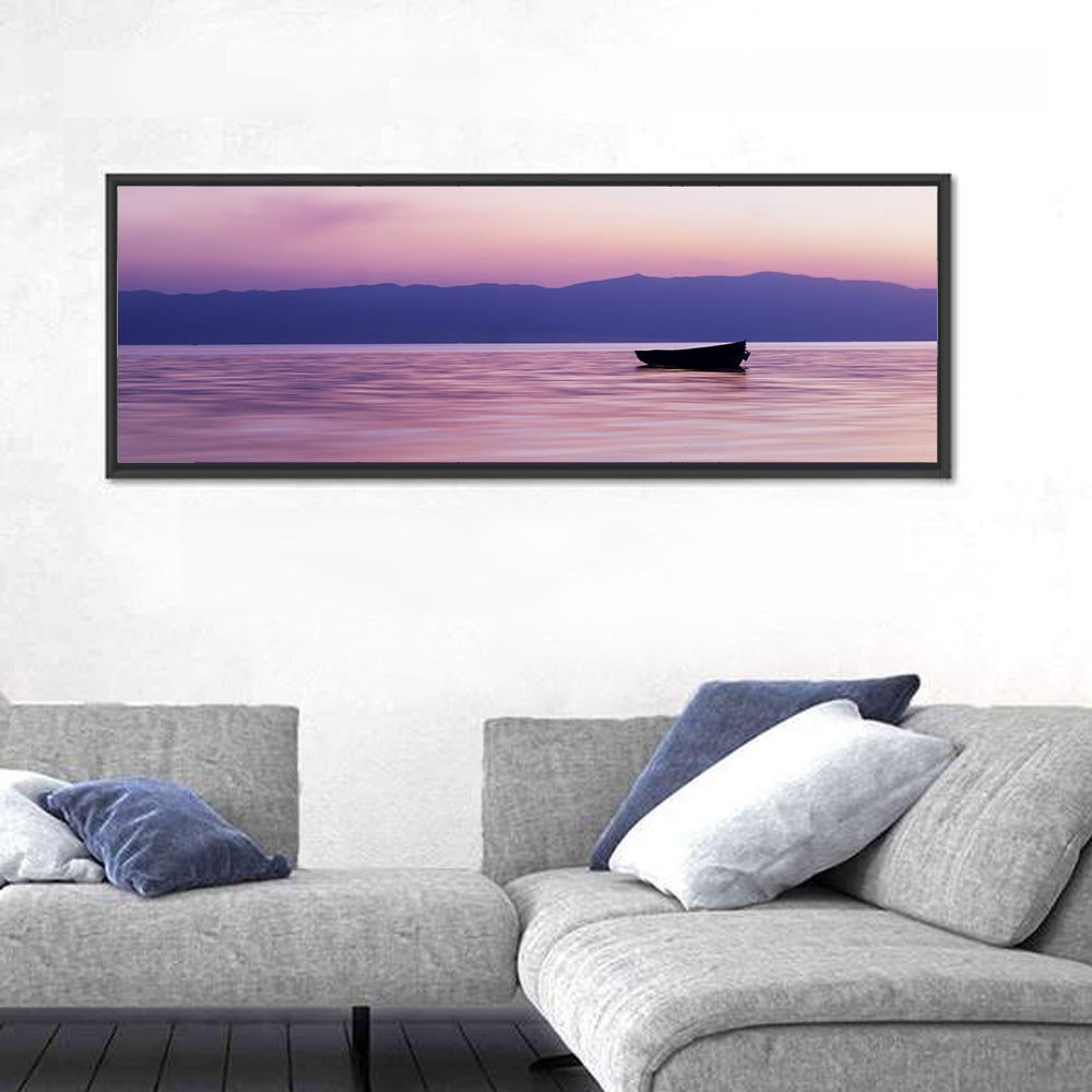 Lake Ohrid Sunset Wall Art