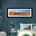 Gamla Stan Night Reflections Wall Art