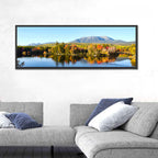 Mount Katahdin Autumn Reflection Wall Art