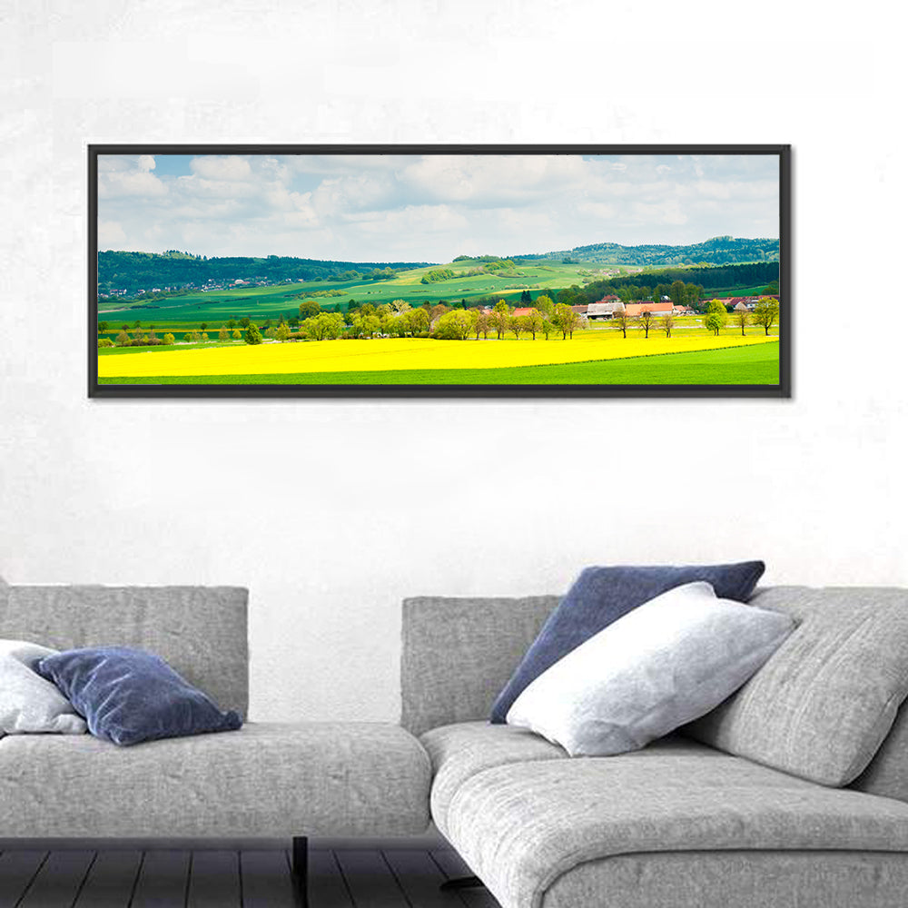 Czech Rapeseed Fields Wall Art
