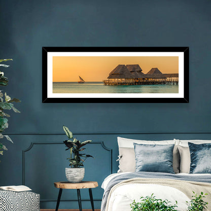 Luxury Beach Resort Wall Art