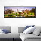 Charlotte Skyline at Marshall Park Wall Art