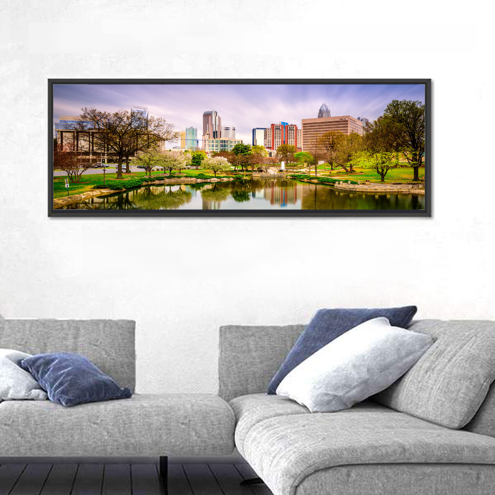 Charlotte Skyline Wall Art