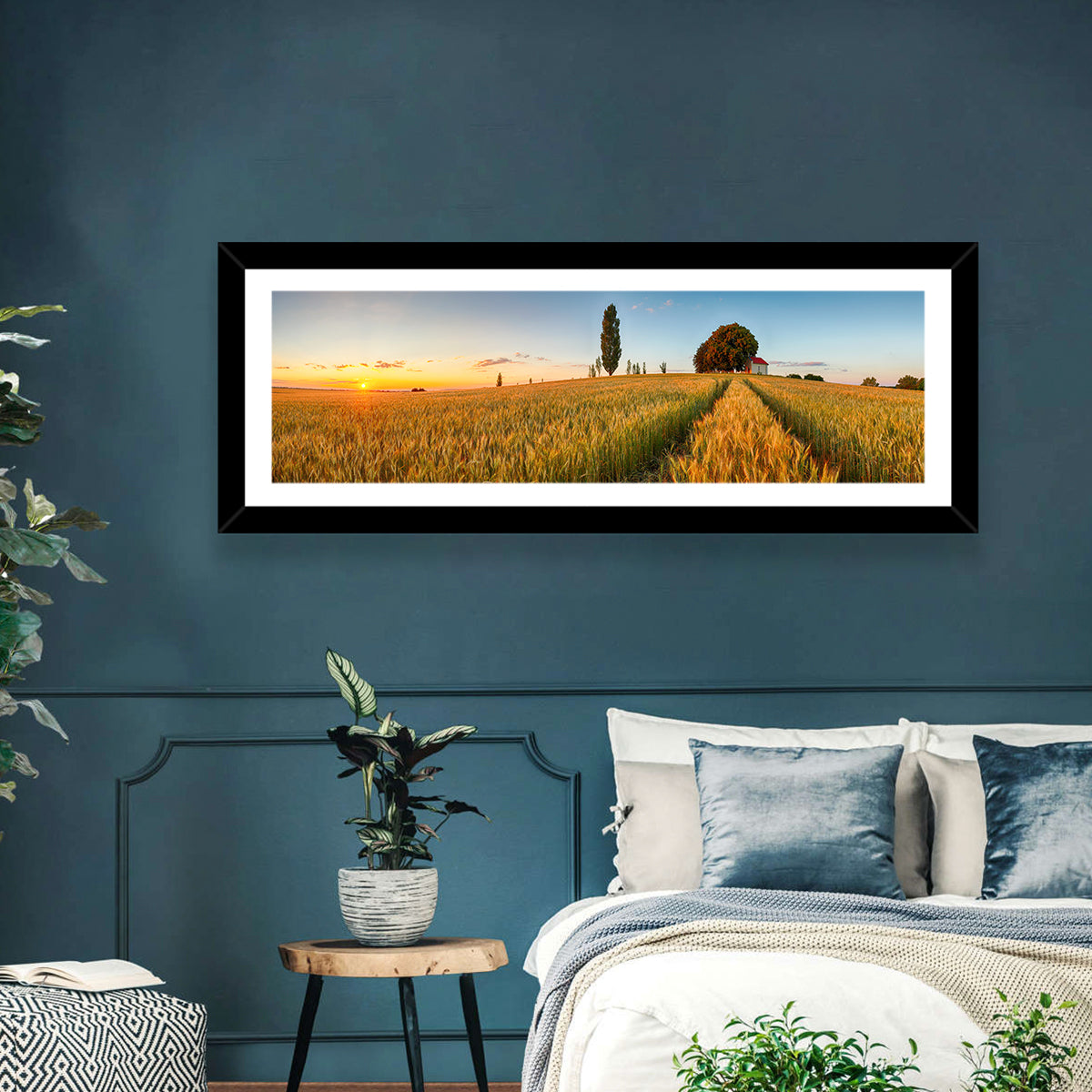 Summer Wheat Field Wall Art