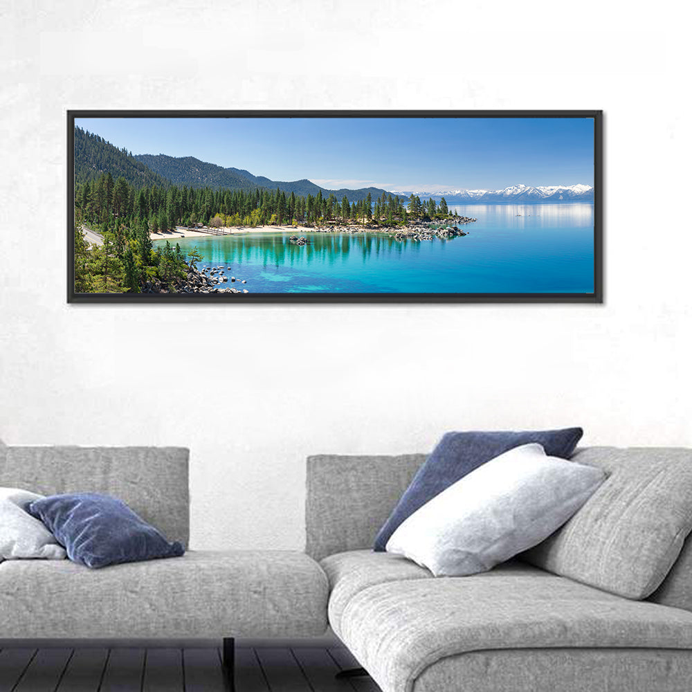 Lake Tahoe Turquoise Shoreline Wall Art