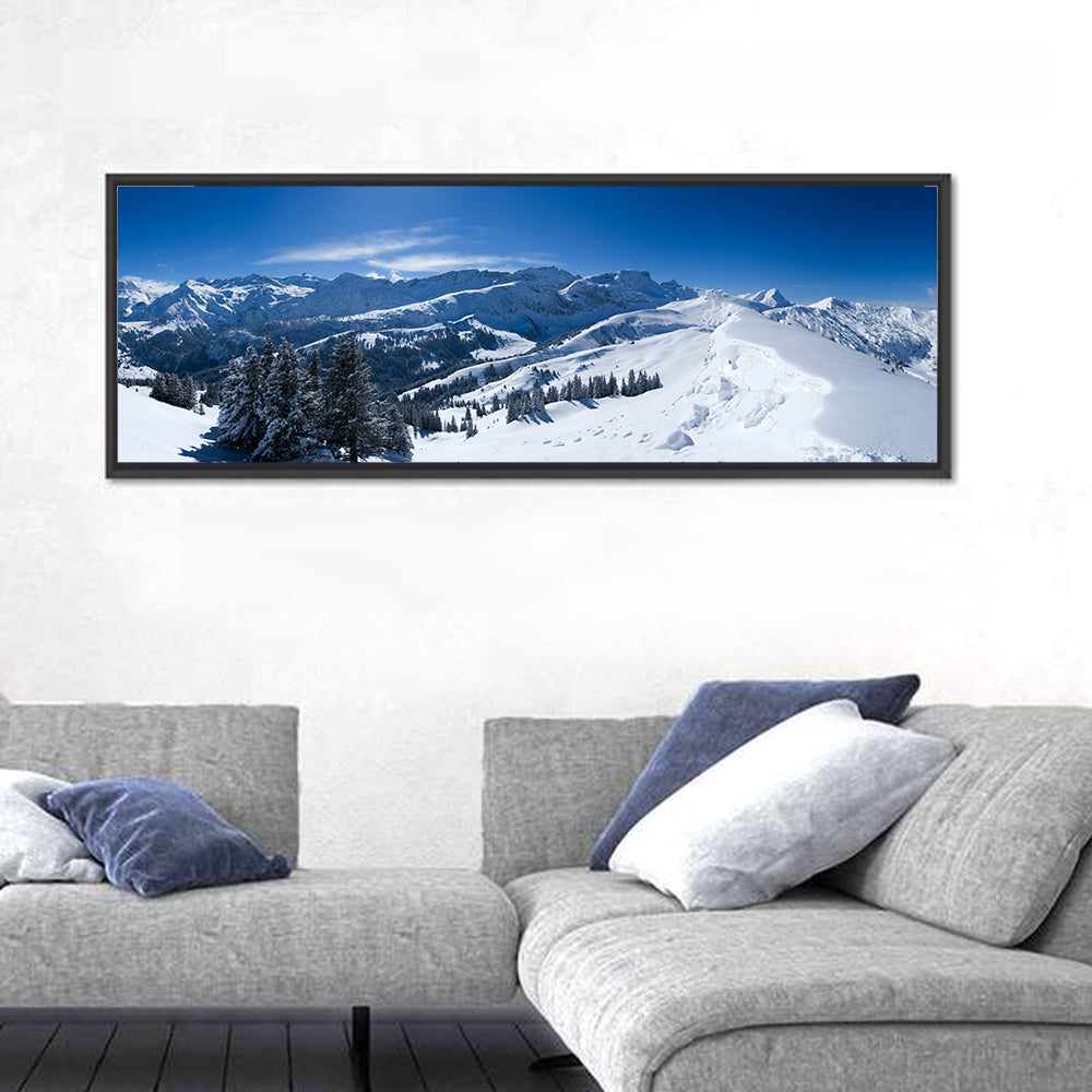 Snowy Bernese Alps Wall Art