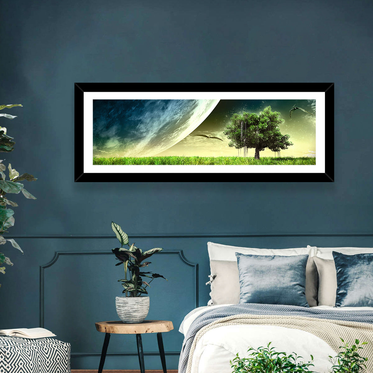 Aliens Planet Meadows Wall Art