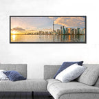 Toronto Golden Hour Skyline Wall Art