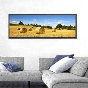 Straw Bales Wall Art