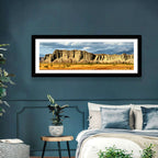 Snake Mountain Ridge Cliffs Wall Art