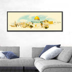 Golden Dome of the Rock, Jerusalem Wall Art