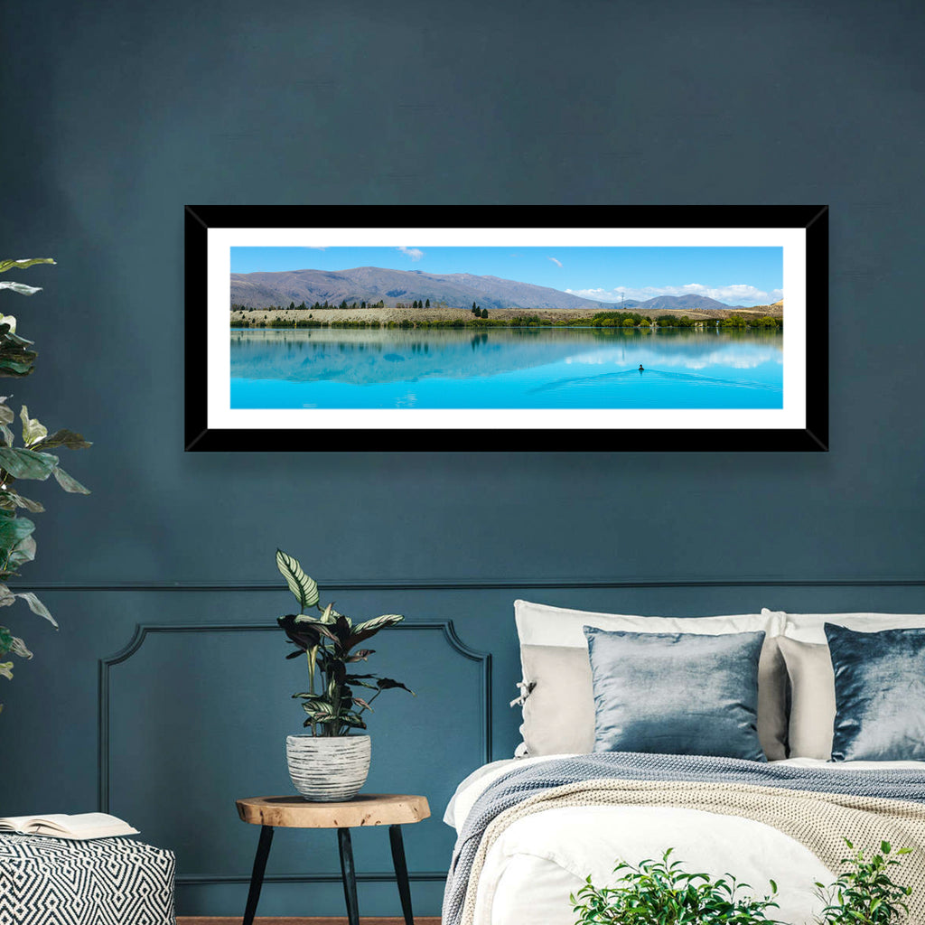 Lake Ruataniwha Reflection Wall Art