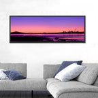 Auckland Skyline at Twilight Wall Art