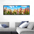 Spring Meadow Wildflowers Wall Art