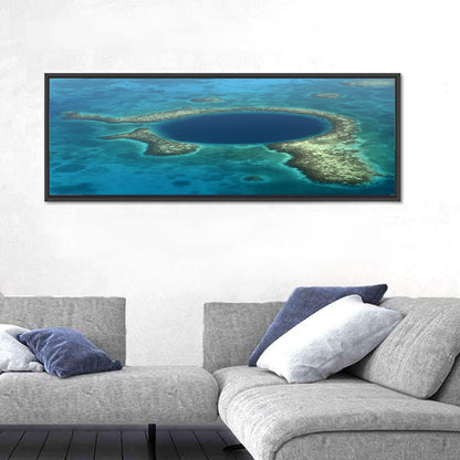 Belize Blue Hole Wall Art