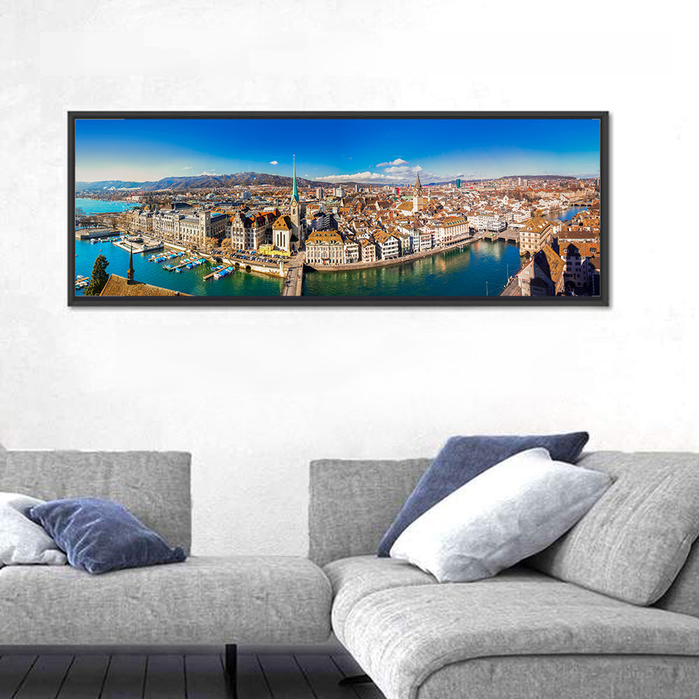 Zurich Cityscape Wall Art