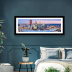 Pittsburgh Twilight Skyline Wall Art